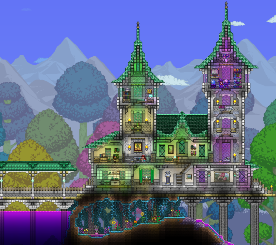 Terraria дворец