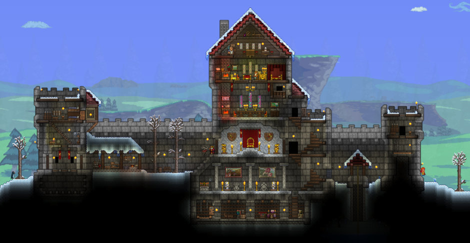 Terraria замок