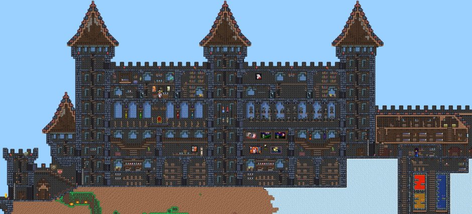 Medieval Castle Terraria