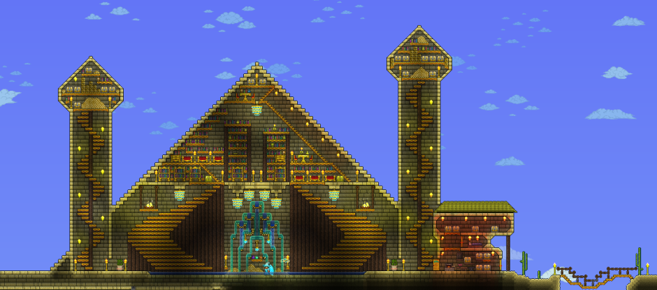 Desert Castle Terraria