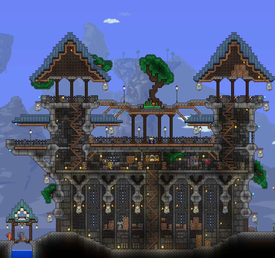 Terraria дворец