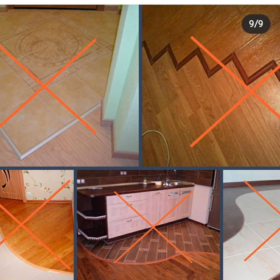 Стыковочная планка для ламината