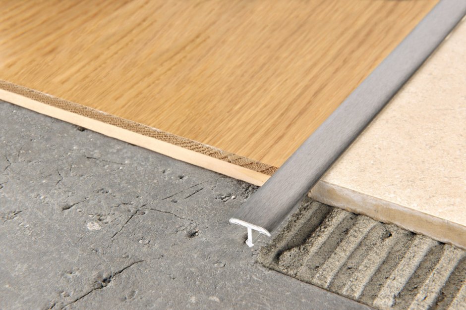 Порог одноуровневый (стык) Artens 0,9 м цвет орех