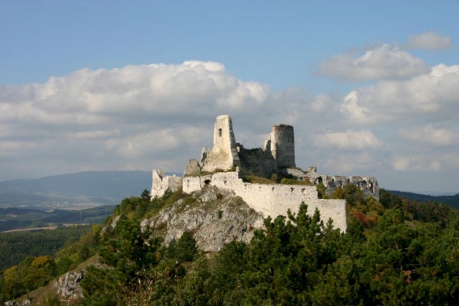 Развалины замка Клифф, Германия