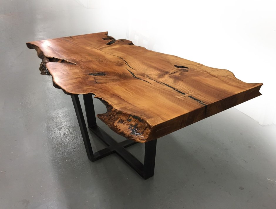 Мебель из слэбов дерева