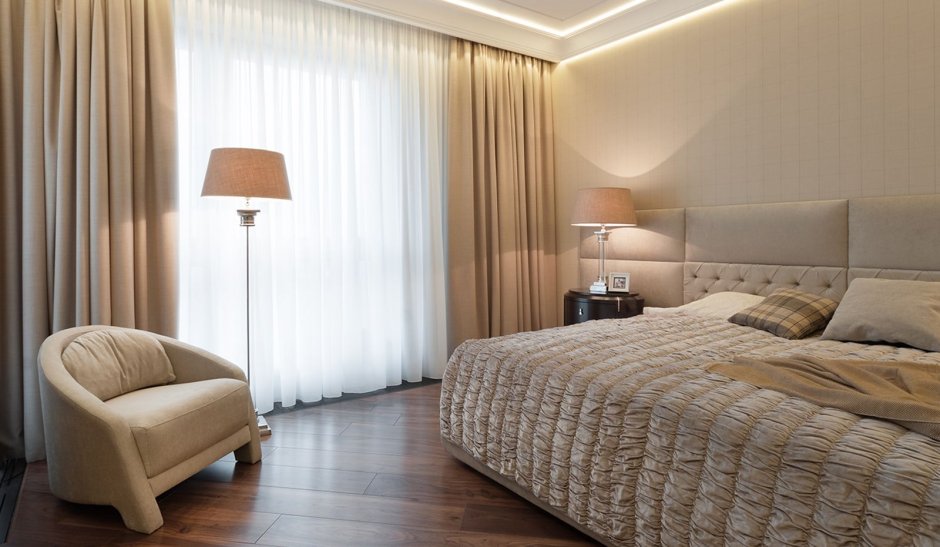 Потолочный плинтус и карниз для штор