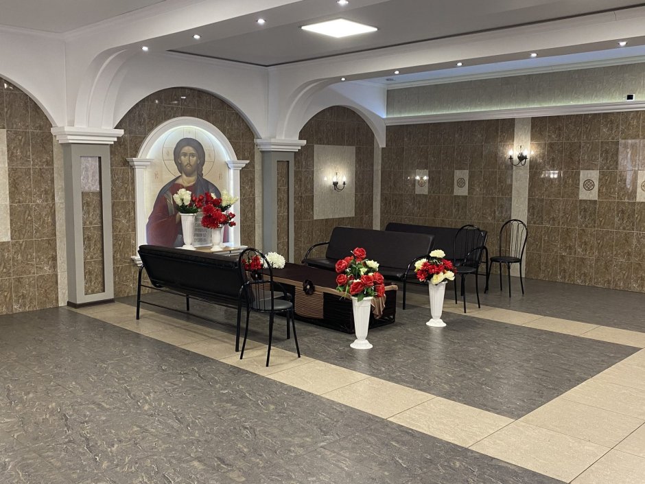 Интерьер ритуального зала