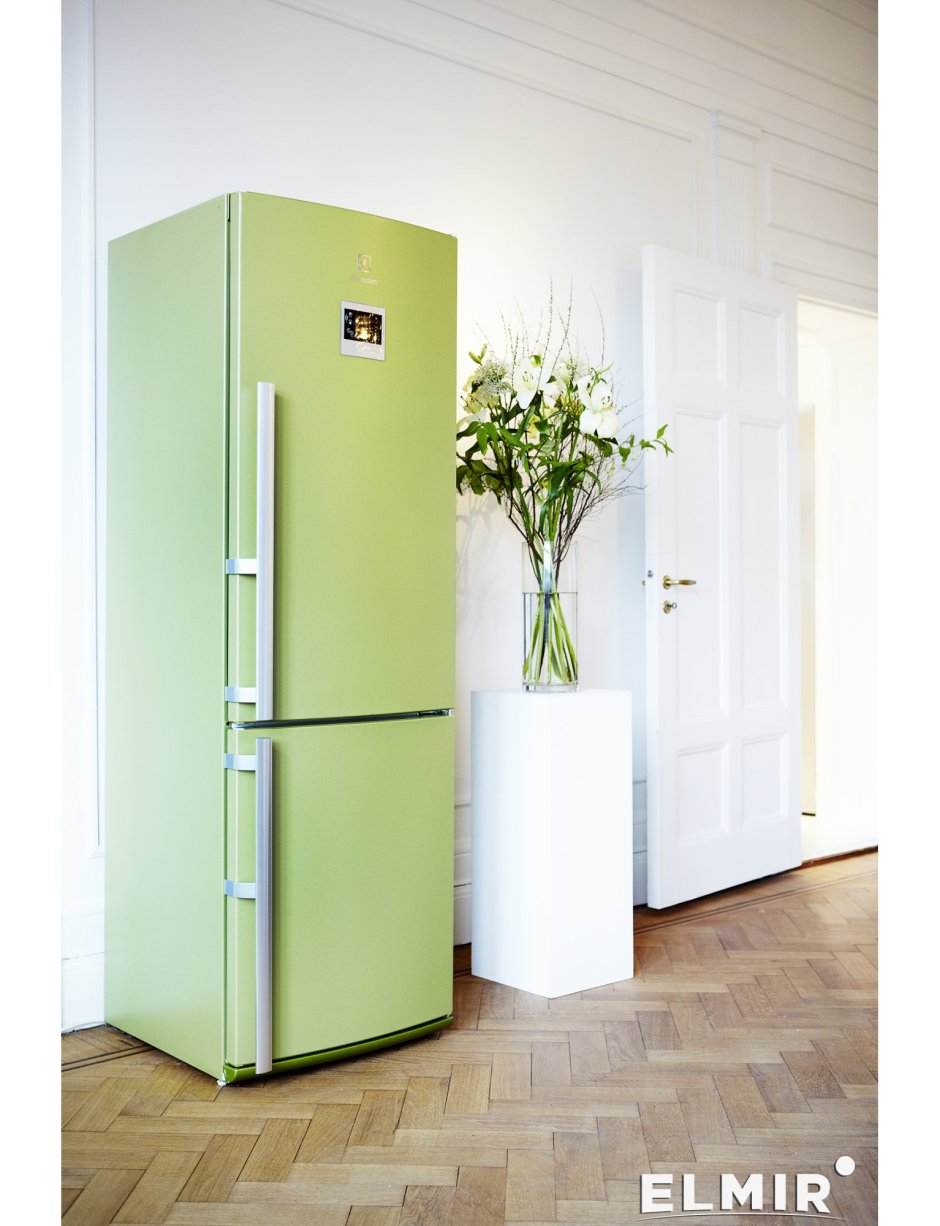 Холодильник Либхер зеленый