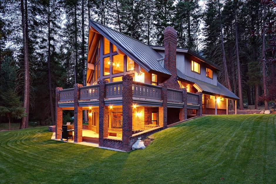 Загородный дом на Медном озере Honka 450м2 кухня