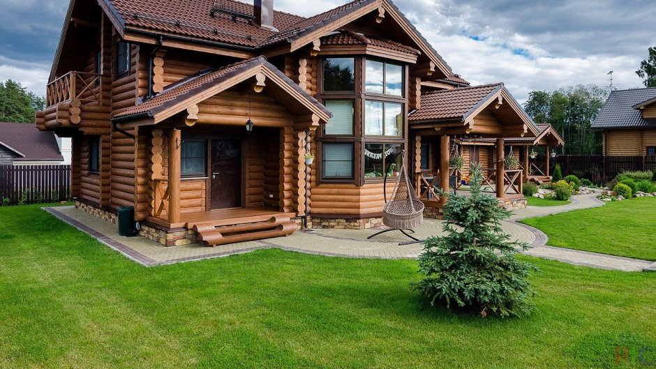 Дом из профилированного бруса интерьер