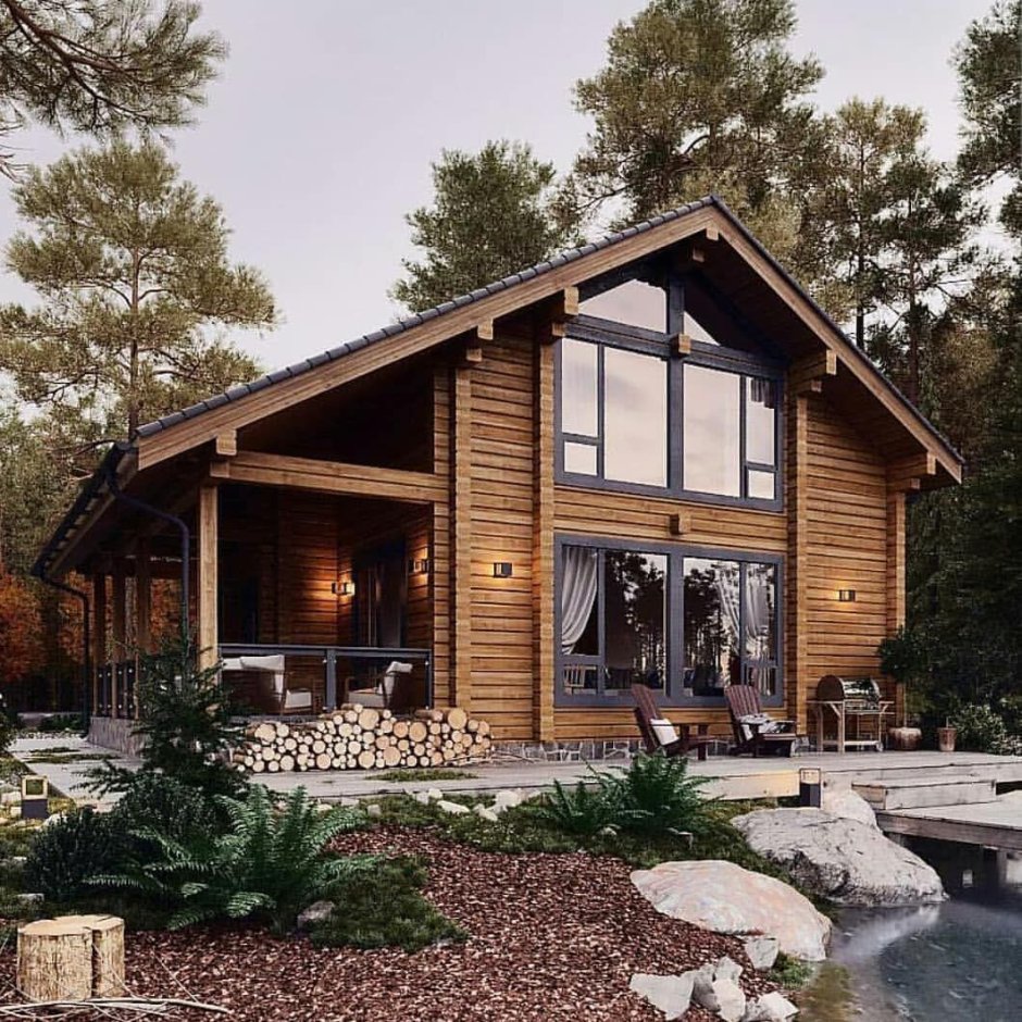 Дом Шале планкен