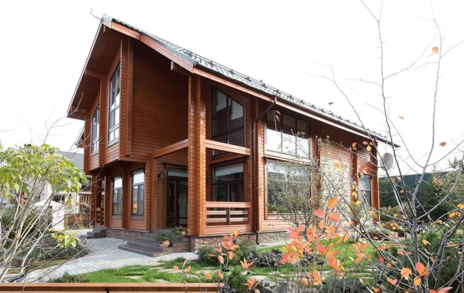 Деревянный коттедж