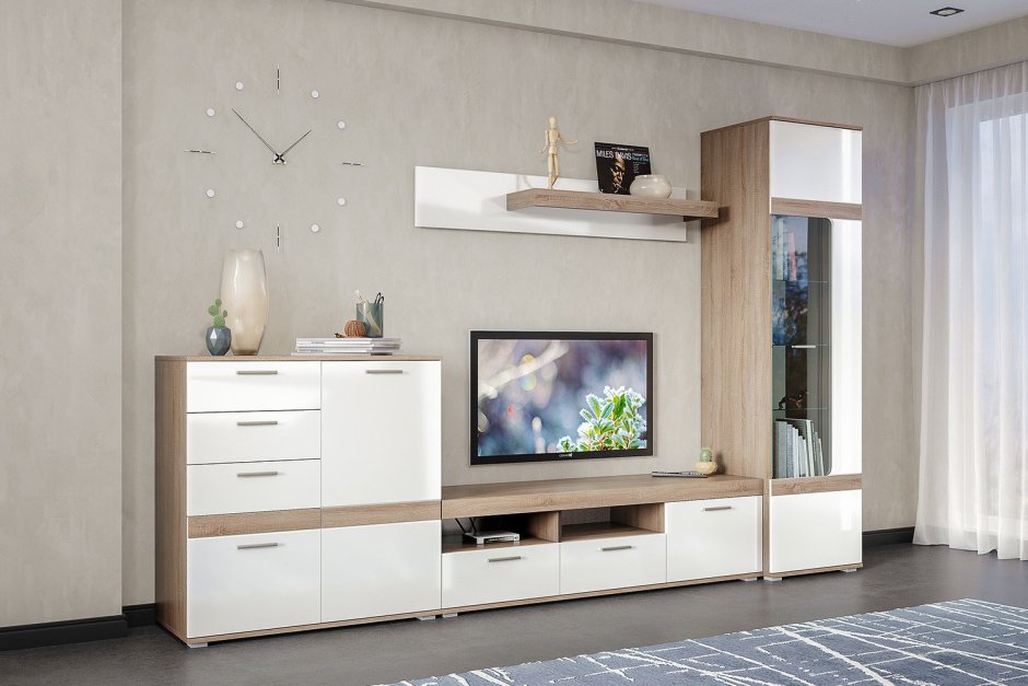 ТВ тумба Модерн-1 белая