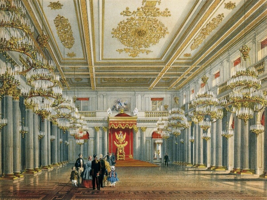 Фельдмаршальский зал зимнего дворца