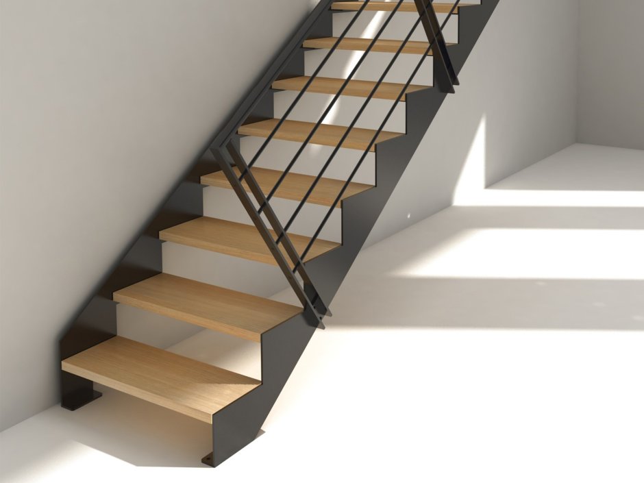 Лестница из листового металла
