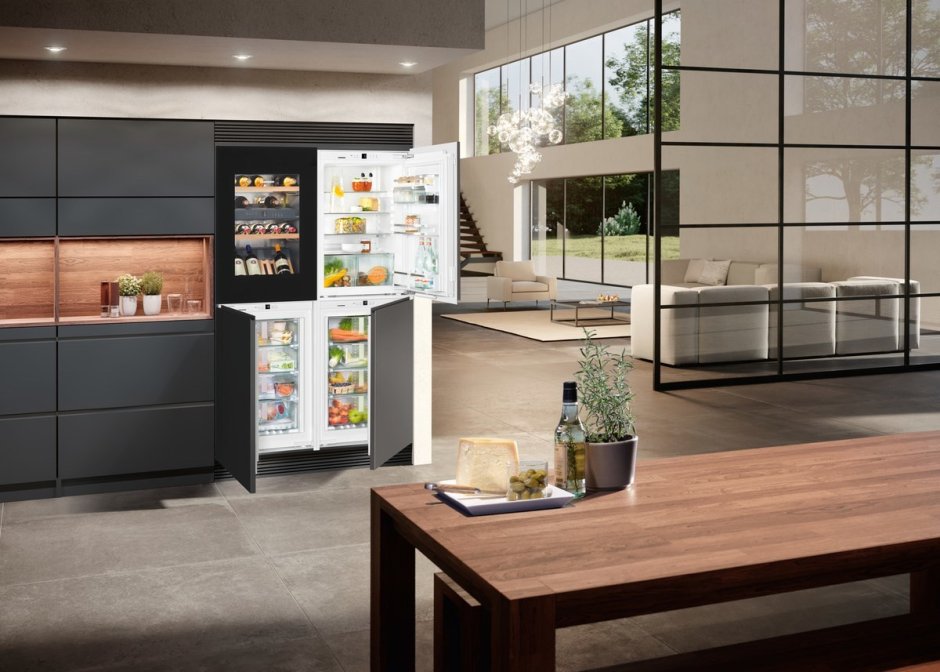 Fridge in Kitchen