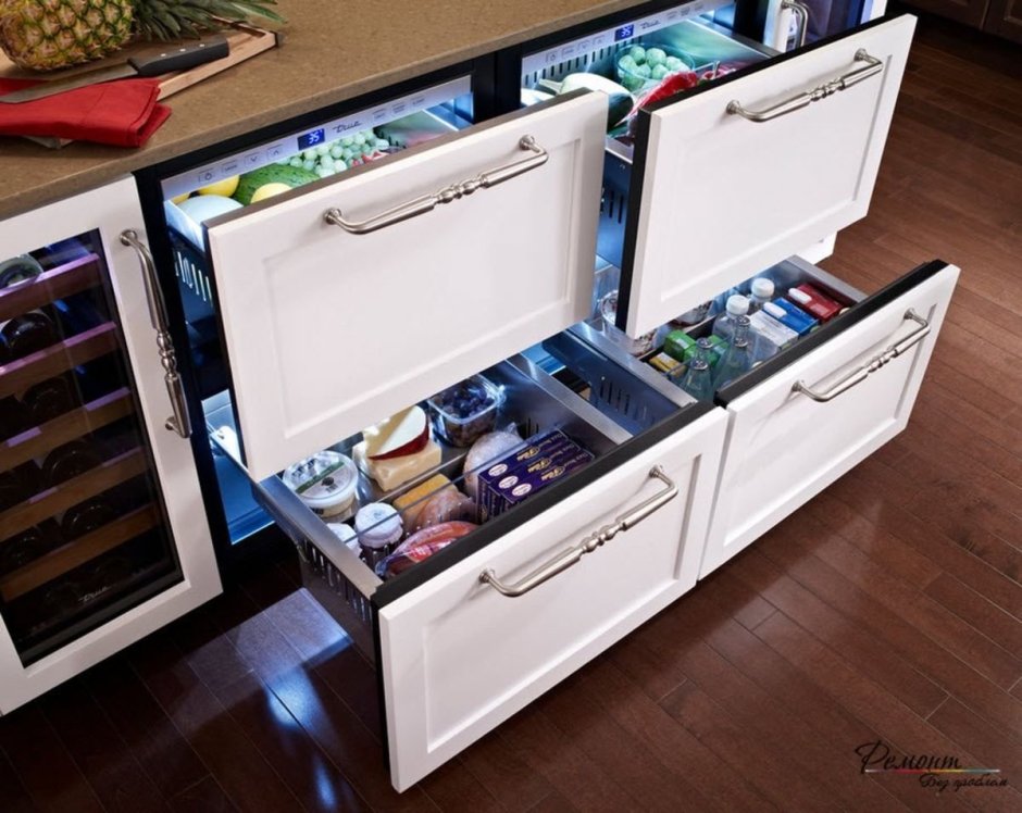 Встроенные маленькие холодильники