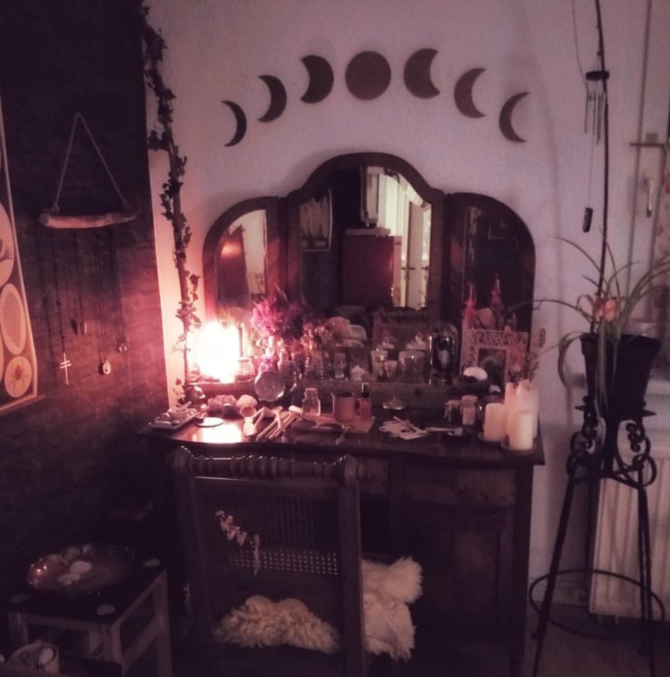 Комната в стиле ведьмы