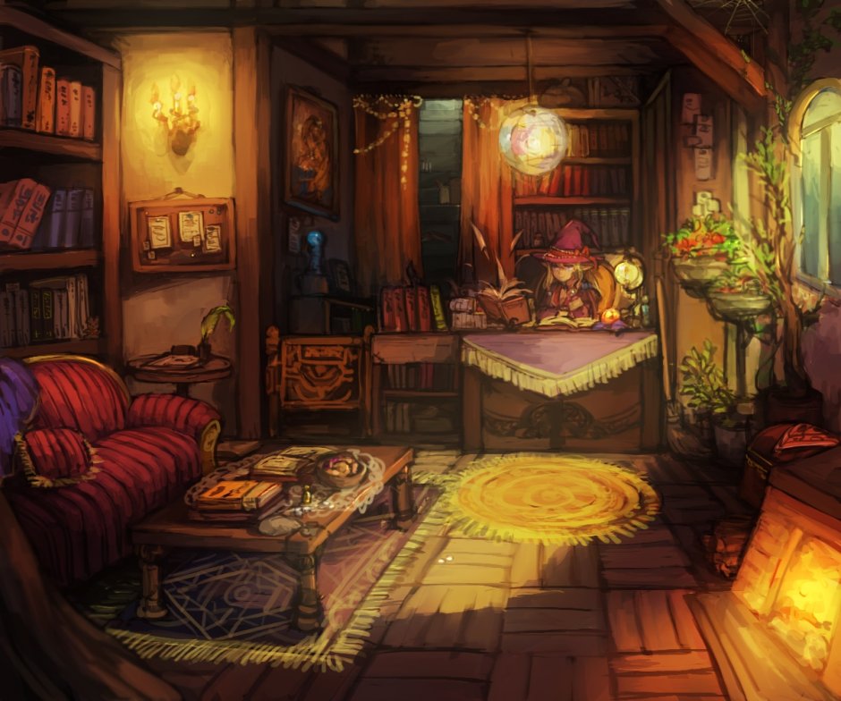 Уютный домик ведьмы