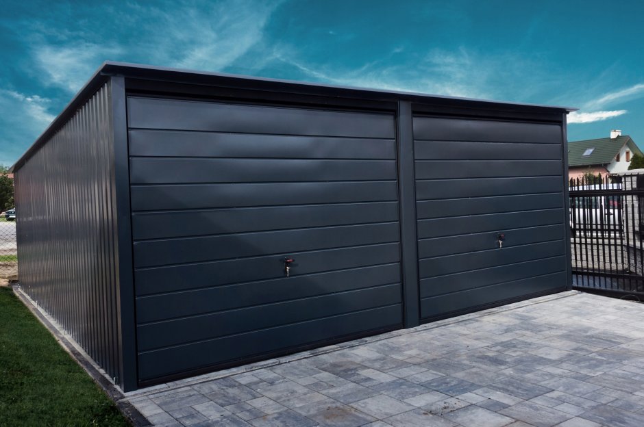 Каркас гаража из профильной трубы