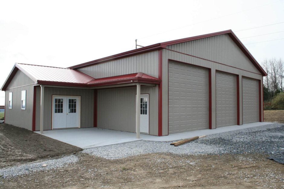 Гараж сайдинг