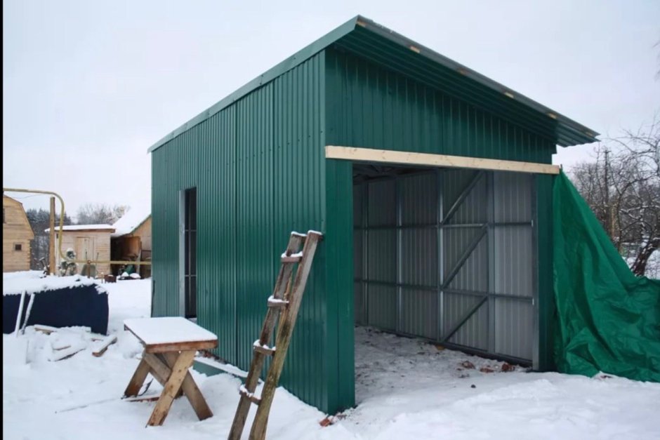 Навес гараж для автомобиля