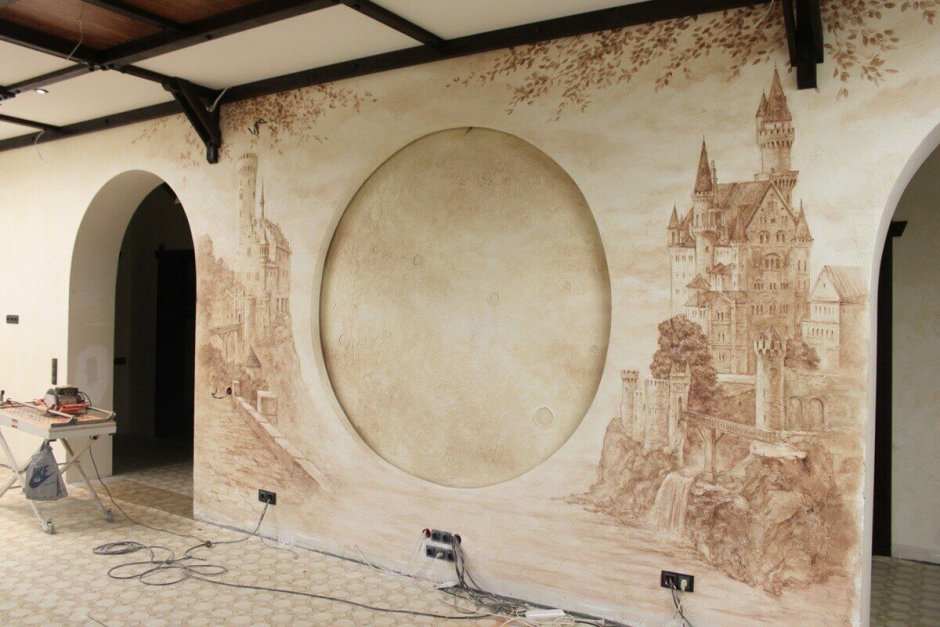 Декоративная живопись на стенах