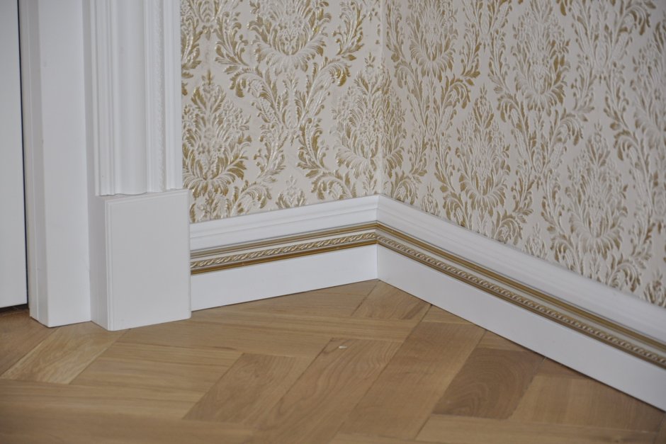 Плинтус МДФ Stella TM 60 В интерьере