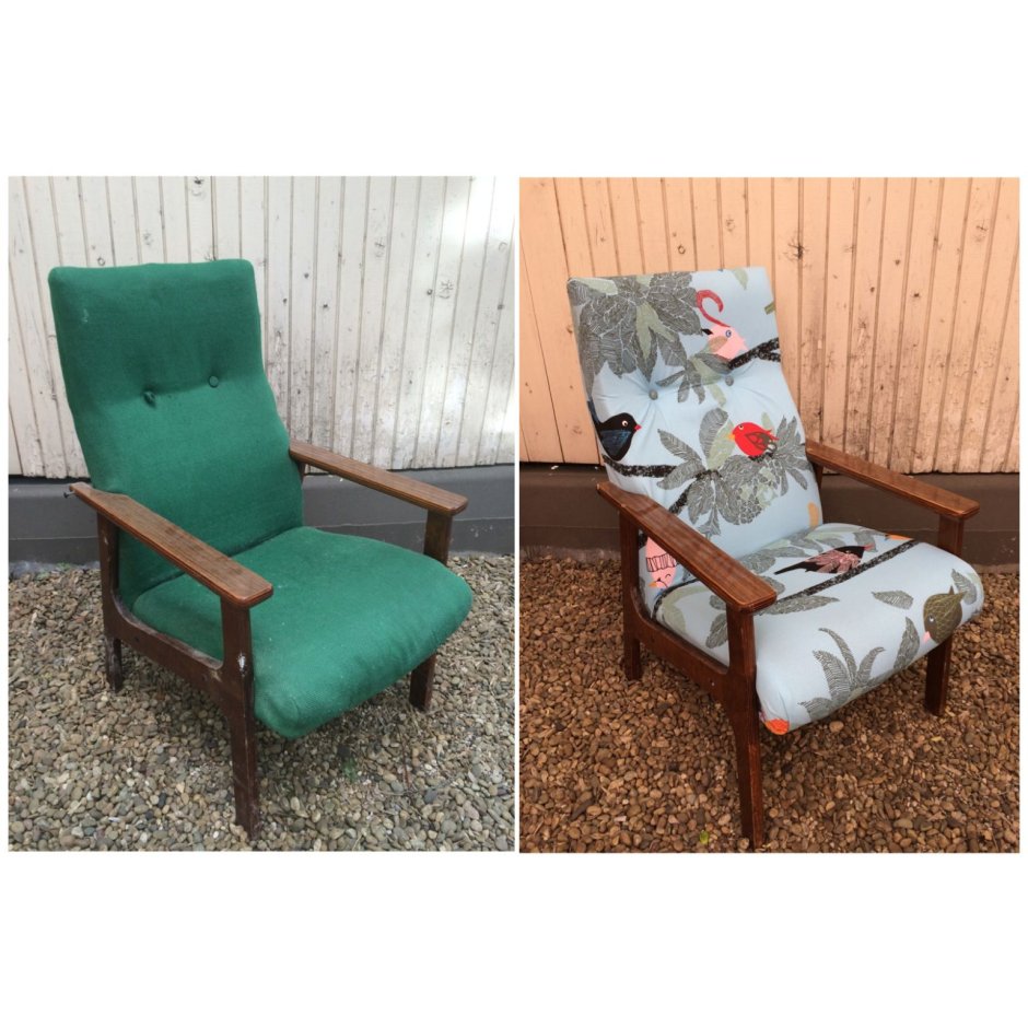 Переделка советского кресла