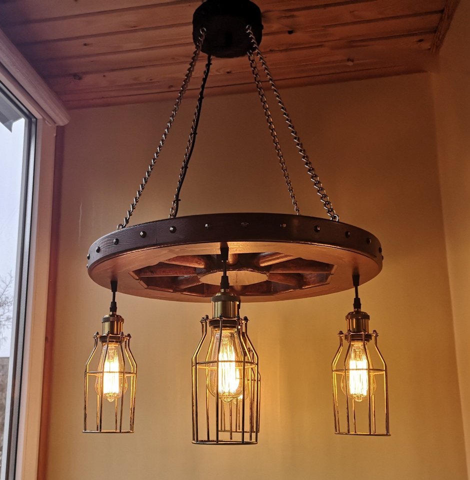 Люстра для фасада дома