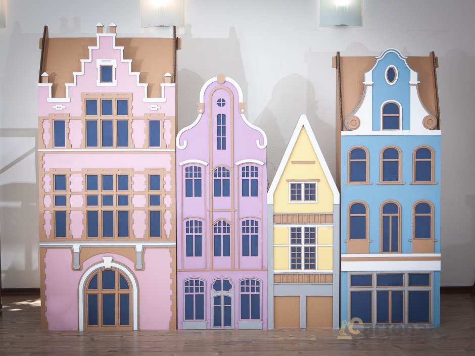 Детские шкафы домики Амстердам