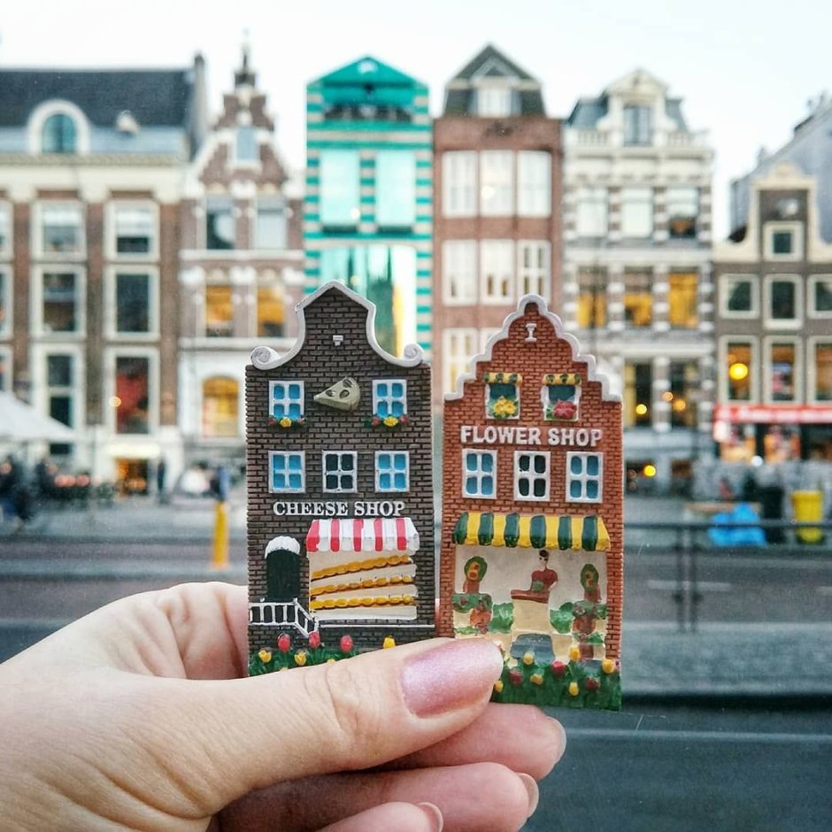 Декоративные голландские домики