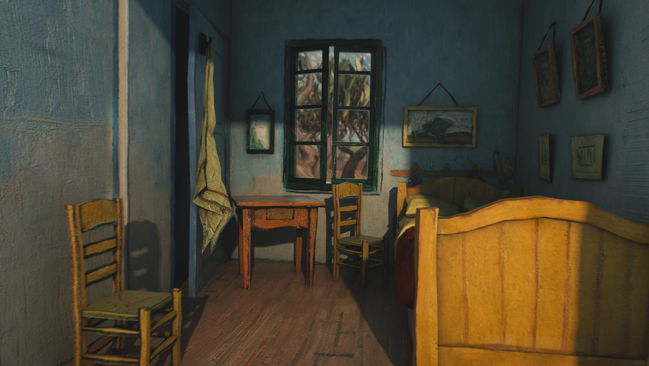 Ван Гог спальня в Арле в реальности