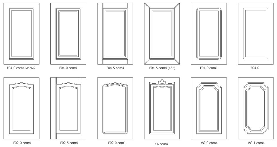 Фрезеровка фасада 200 MGS
