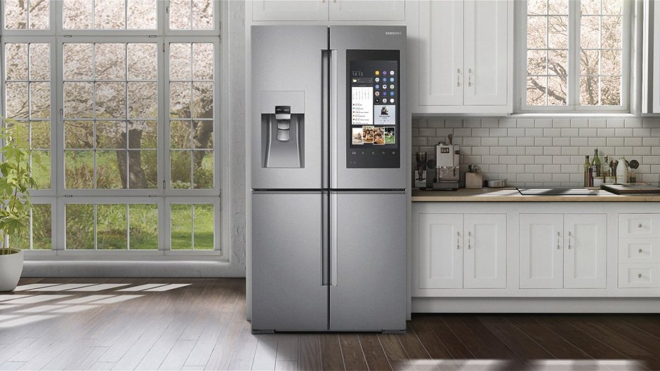 Холодильник Haier Side by Side в интерьере
