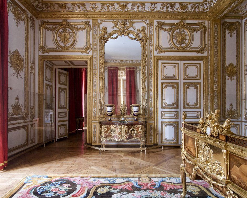 Версаль комната Людовика 14