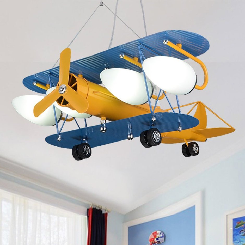Светильник потолочный самолет