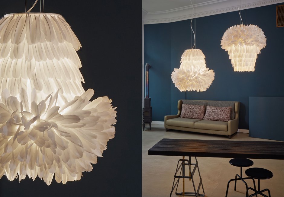 Настольная лампа Feather Lamp