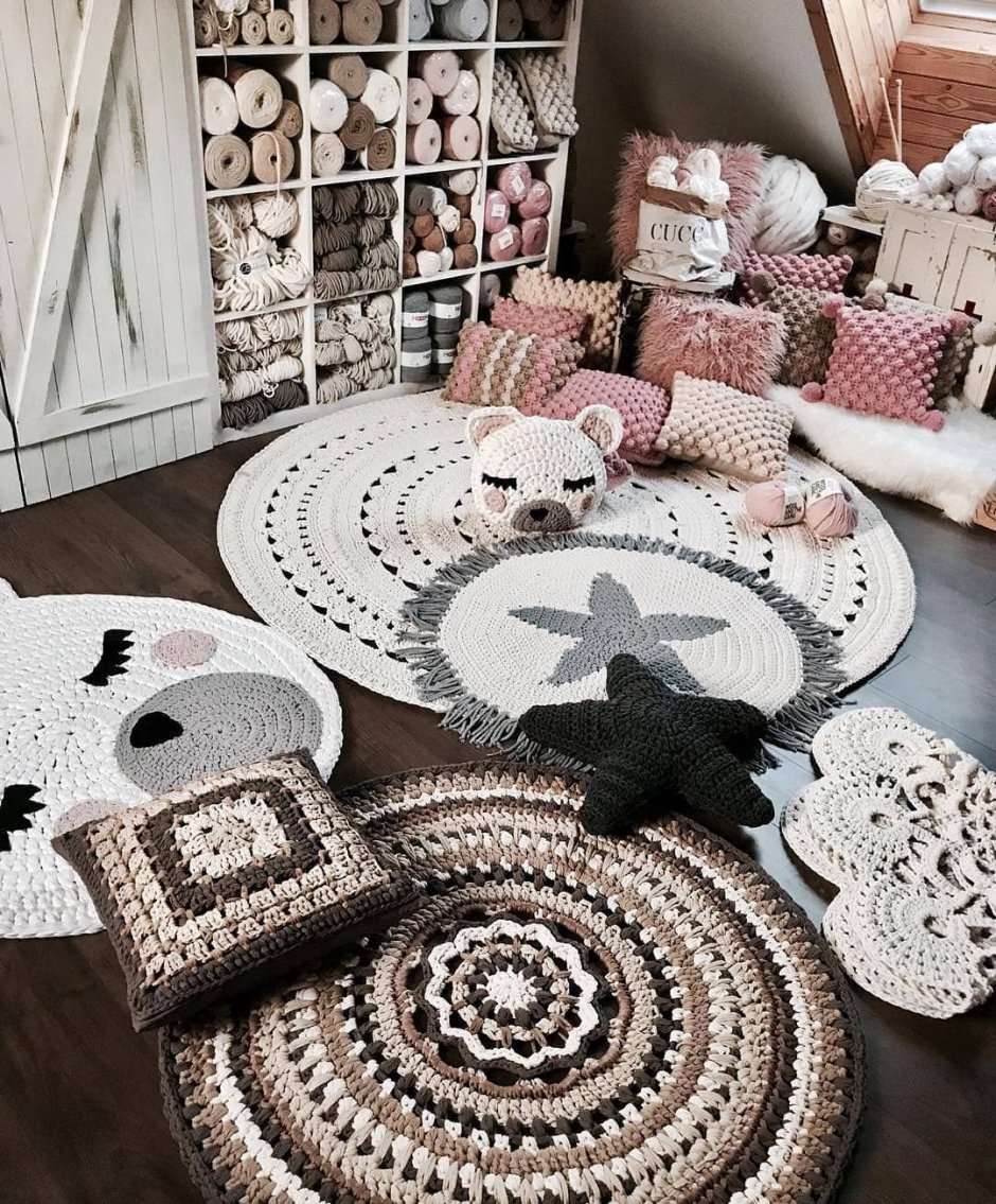 Домашний декор крючком