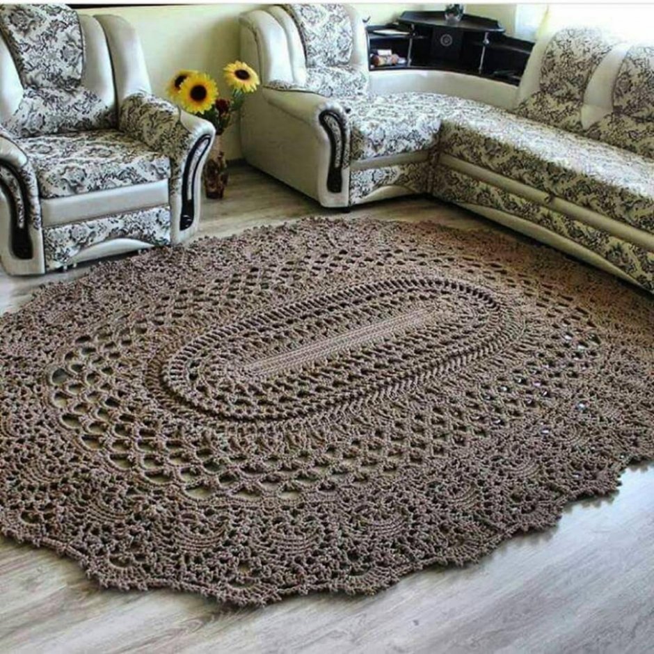 Вязаные ковры
