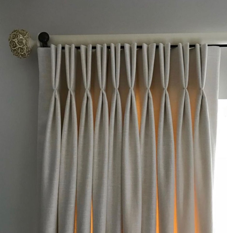 Складки на шторах