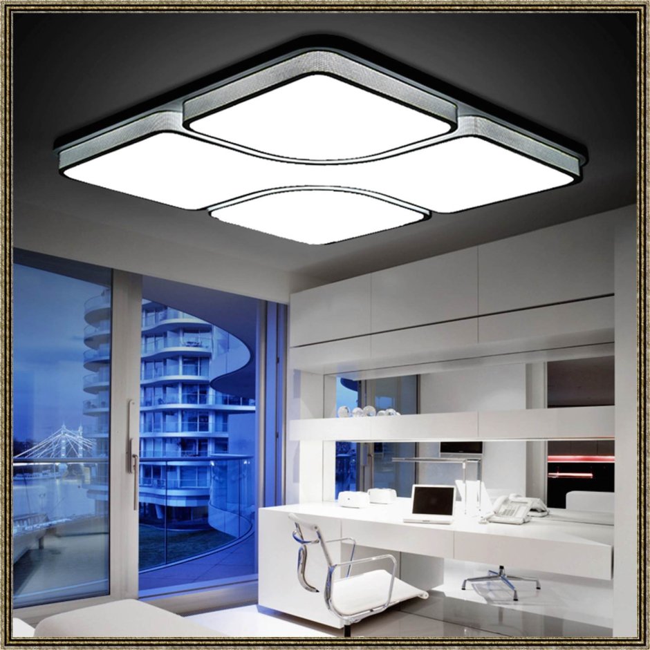 Lamparas де techo led потолок светильники