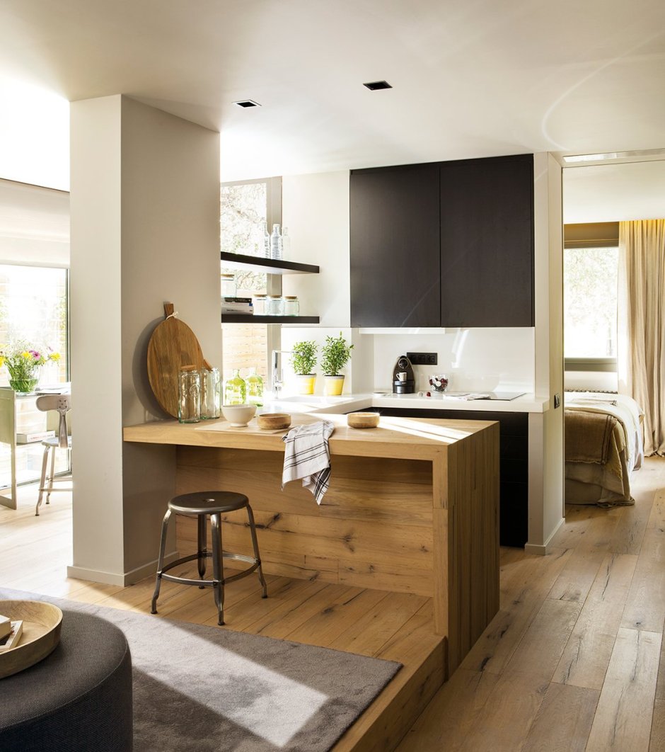 Интерьер маленькой кварти