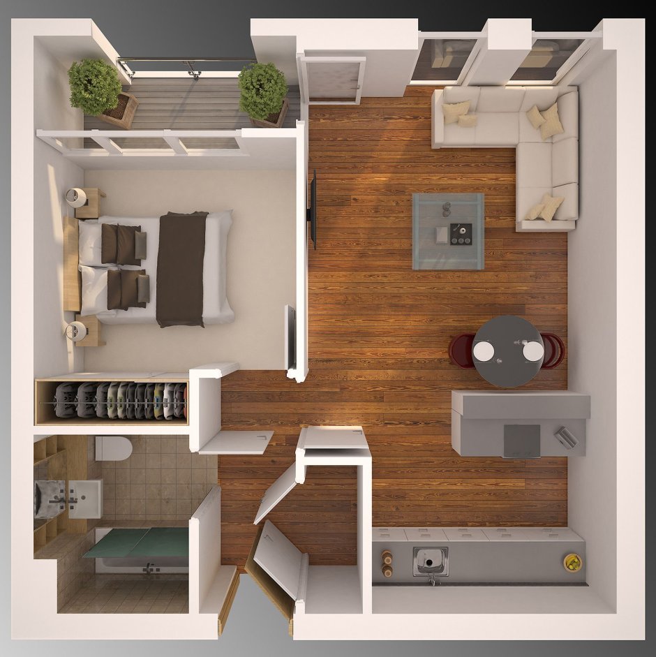 Floorplan 3d проекты