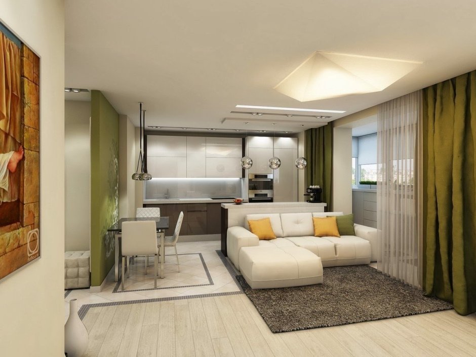 Студия 30 кв м планировка зонирование