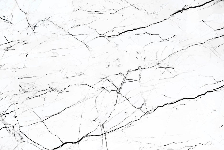 Белый мрамор с черными прожилками текстура