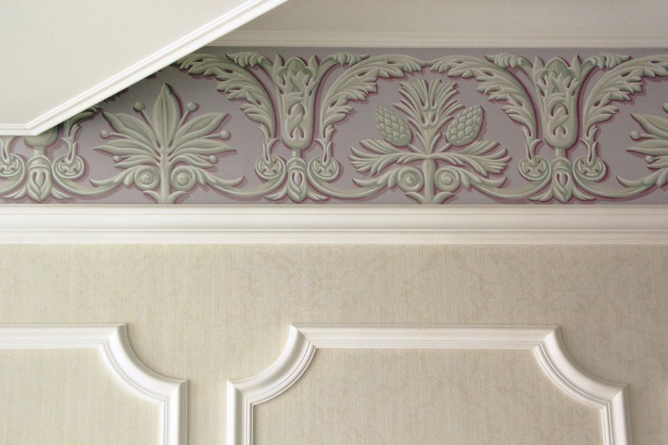 Гипсовый карниз