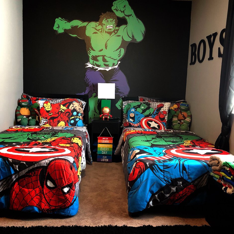 Комната в стиле Мстителей