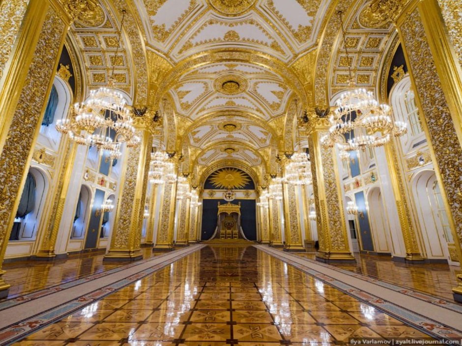 Кремлевский дворец Москва внутри