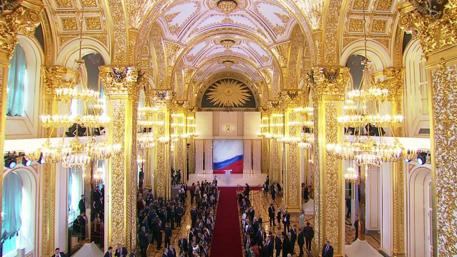 Большой Кремлёвский дворец Андреевский зал камин
